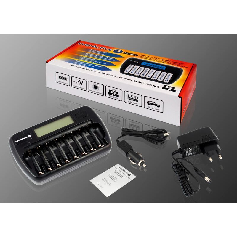 Professionell laddare everActive NC-800