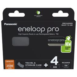 Panasonic Eneloop PRO NEW R6 AA 2500mAh batterier