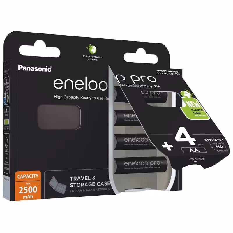 Panasonic Eneloop PRO NEW R6 AA 2500mAh