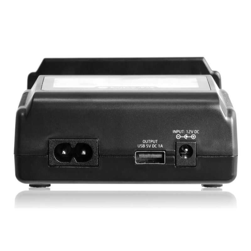 Laddare för Li-Ion och Ni-MH uppladdningsbara cylindriska batterier everActive UC-4000