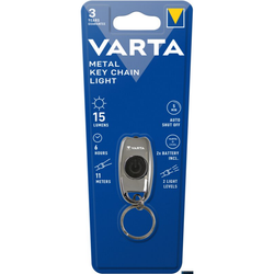 LED-ficklampa Varta metallnyckelring