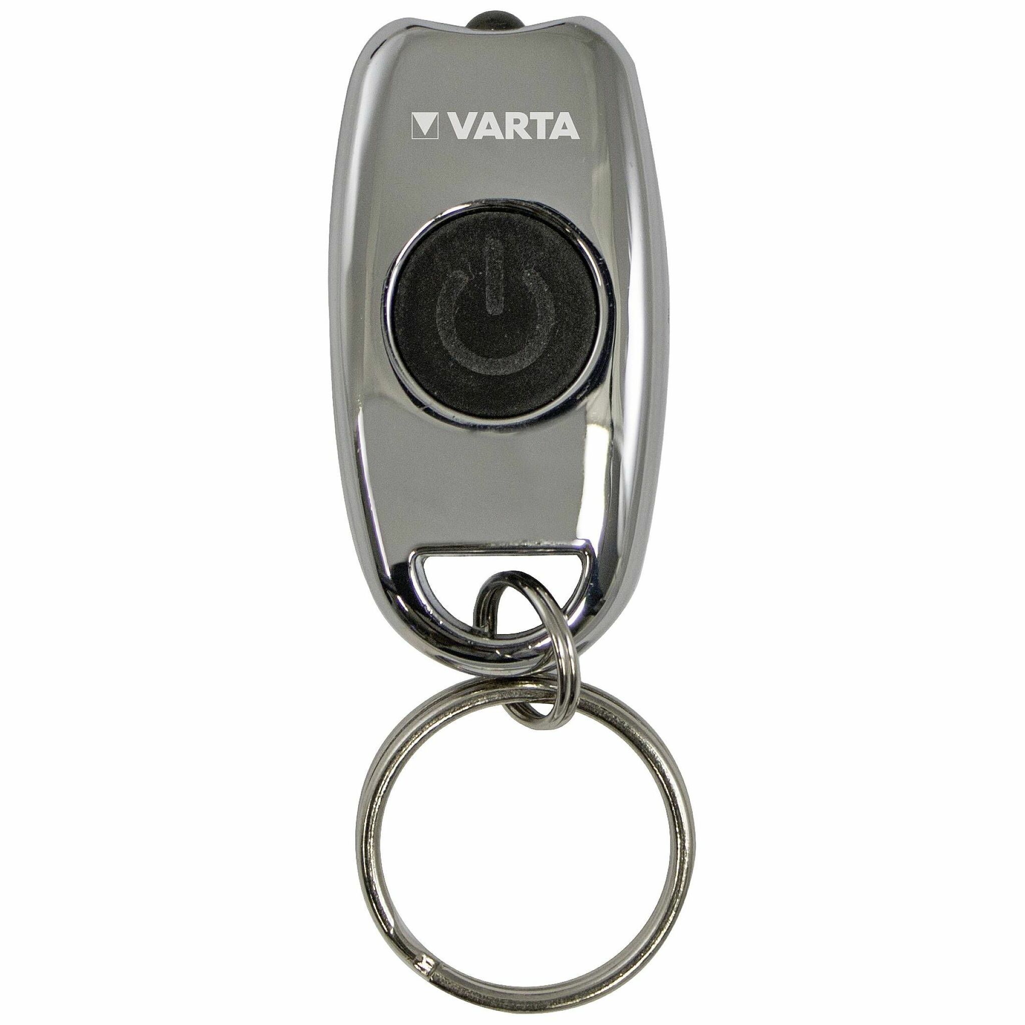 LED-ficklampa Varta med nyckelring