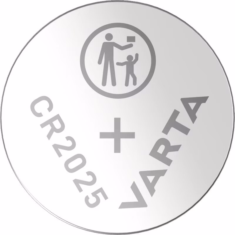 varta litiumbatteri, 2-pack cr2025