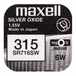 Klockbatteri Maxell 315/314/SR 716 SW