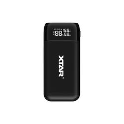 Laddare för Li-Ion batterier Xtar PB2S Svart