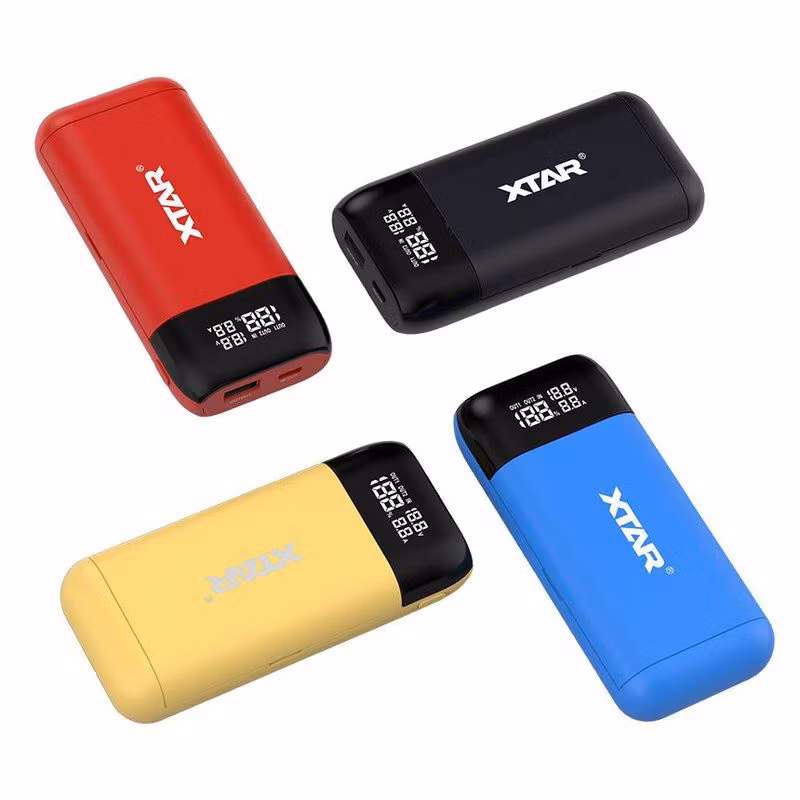 Laddare för Li-Ion batterier Xtar PB2S