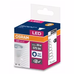 LED-lampa OSRAM GU10 6,9W LED värde Naturlig 4000k