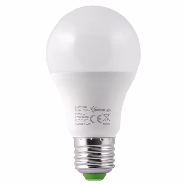 LED-lampa 11,5W E27 kula Spectrum