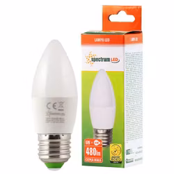 LED-lampa 6W E27 Spectrum