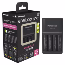 Eneloop Pro SMARTPLUS Laddare, AA/AAA, BQ-CC55 ink batterier