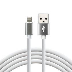 EverActive CBS-1IW: USB-C till Lightning Silikonkabel för Snabbladdning