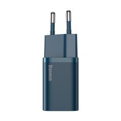 Baseus Super Si 1C snabb väggladdare USB Typ C 20 W Strömförsörjning blå