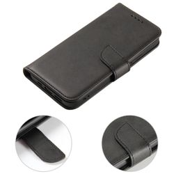 iPhone 14 Pro Max Plånboksfodral Elegant Magnet - Svart