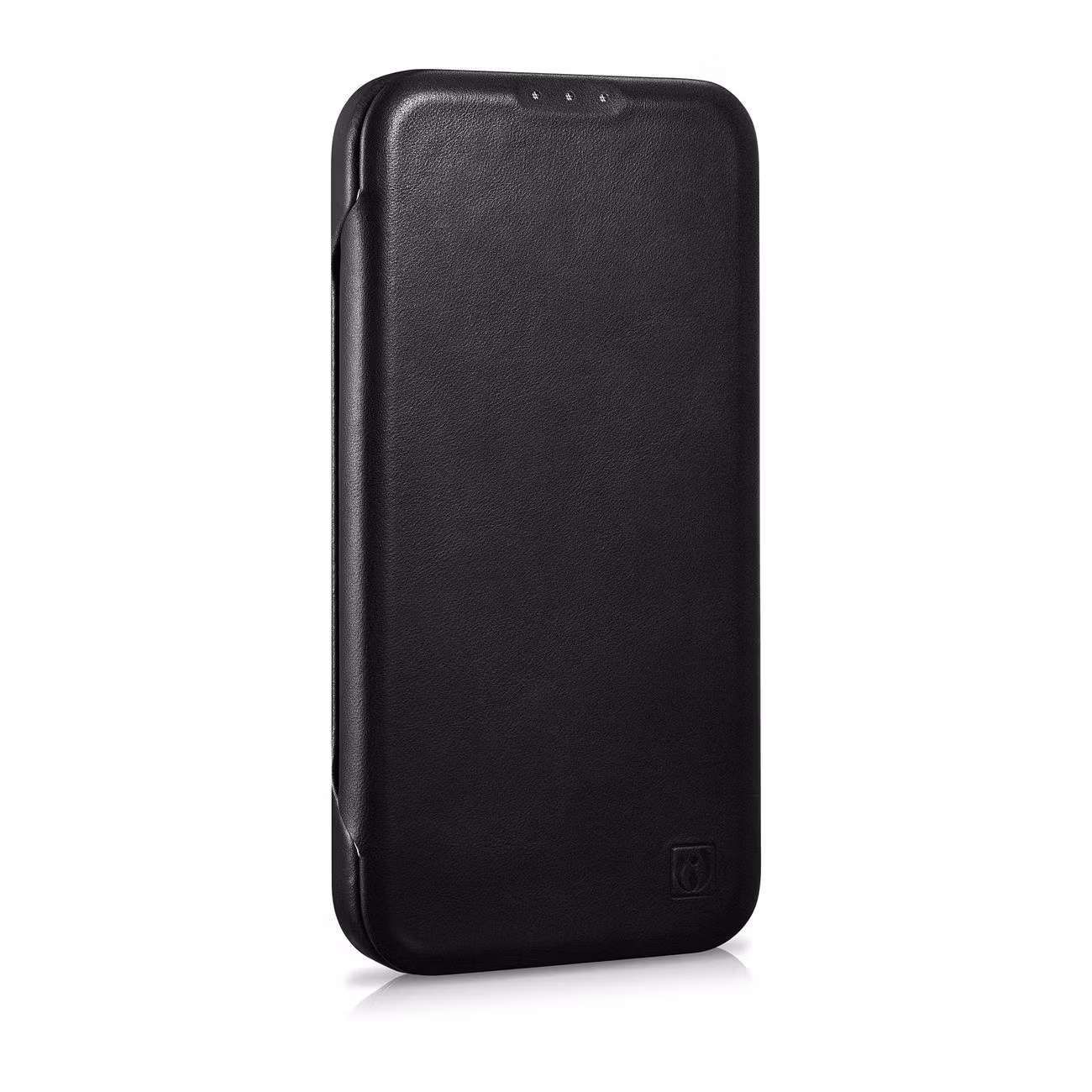 iPhone 14 Pro Max iCarer CE Oil Wax Premium Leather Folio Case Läderfodral