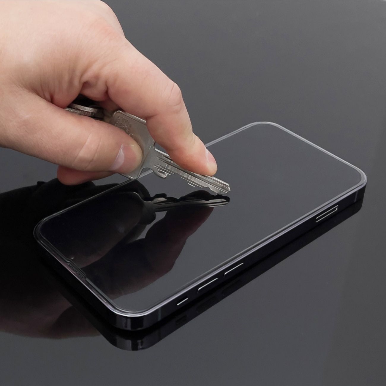 Wozinsky Nano Flexi Härdat glas för iPhone 14 Pro Max flexibel 9H bild4