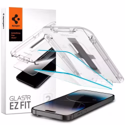 Spigen iPhone 14 Pro Max Skärmskydd GLAS.tR EZ Fit 2-pack