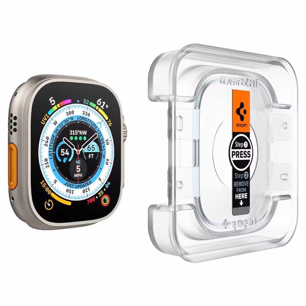 Apple Watch ULTRA (49 MM) Härdat Glas Spigen GLAS.TR bild 3