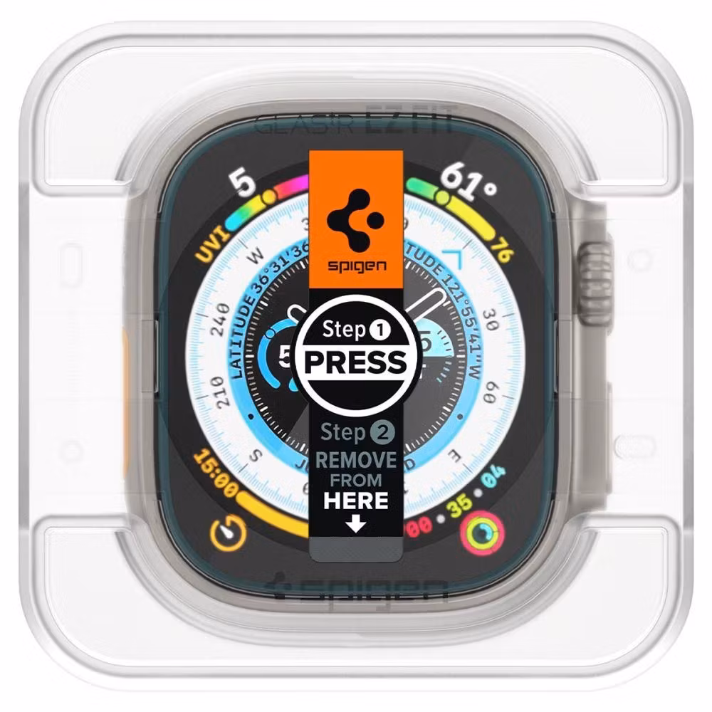 Apple Watch ULTRA (49 MM) Härdat Glas Spigen GLAS.TR bild 2
