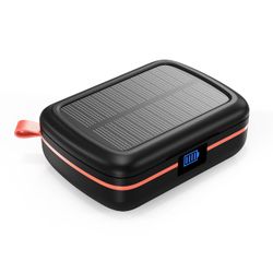 Choetech TWS Trådlösa Hörlurar - Vattentäta med Solpanel och Inbyggd Powerbank