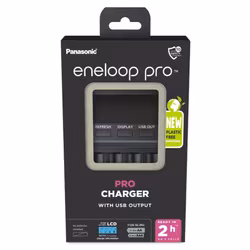 Batteriladdare Panasonic Eneloop BQ-CC65 EKO