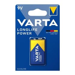 9V batteri /6LR61 Varta i Longlife Power