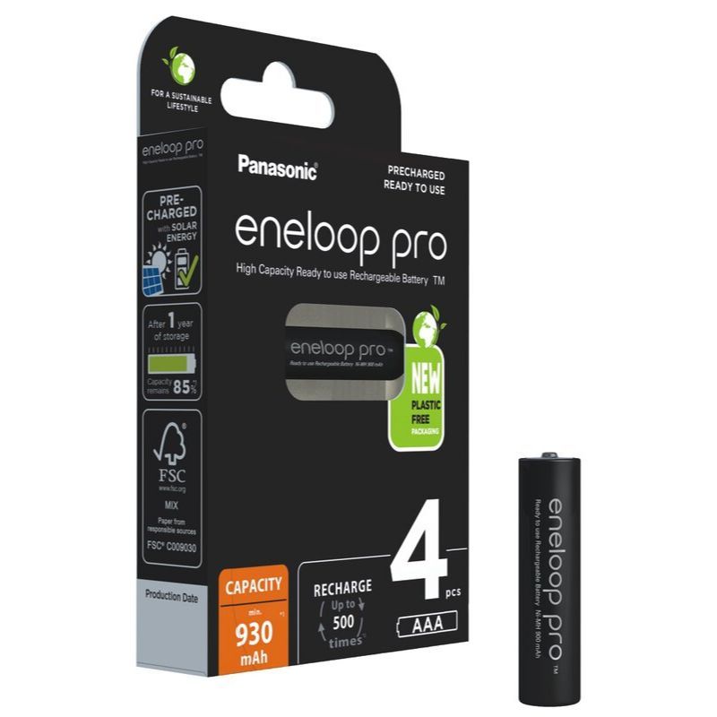 Panasonic Eneloop PRO NEW Ni-MH 930mAh, 4-pack