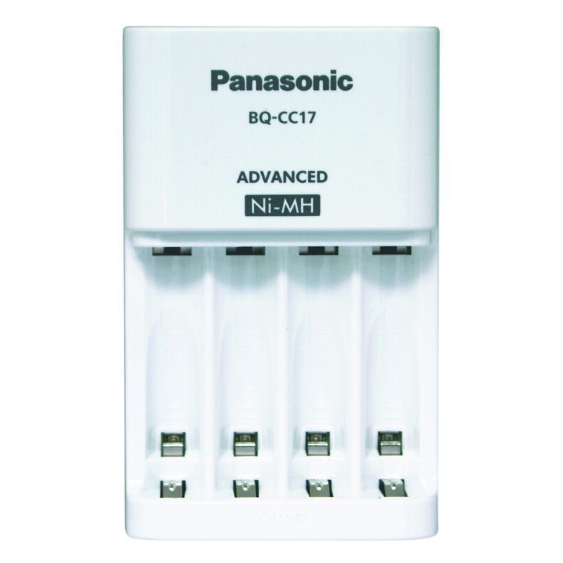 Panasonic Eneloop BQ-CC17 + 4 x R6/AA Eneloop 2000mAh BK-3MCDE
