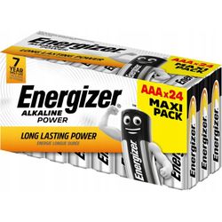 24 x Energizer Alkaline Power LR03/AAA (box) Maxi Pack