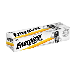 9V batterier Energizer Industrial, 12 st