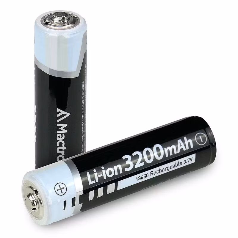 Uppladdningsbart batteri 18650 Li-ion Mactronic 3200 mAh + box