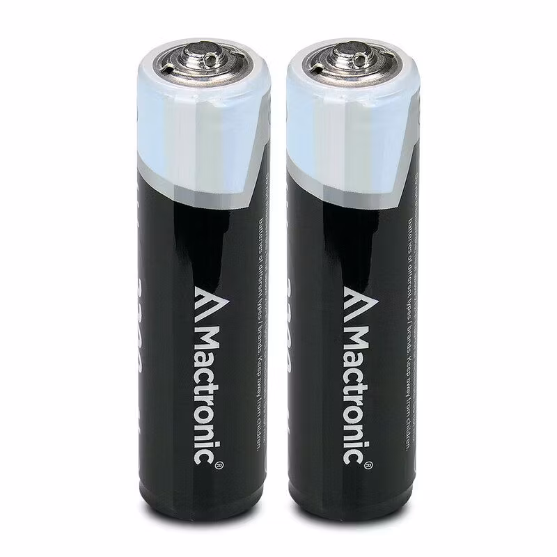Uppladdningsbart batteri 18650 Li-ion Mactronic 3200 mAh + box