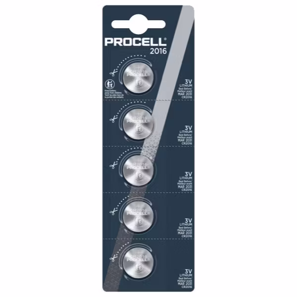 CR2016 Duracell Procell
