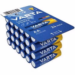 AA / LR6 batterier, Varta Longlife Power, 24 st