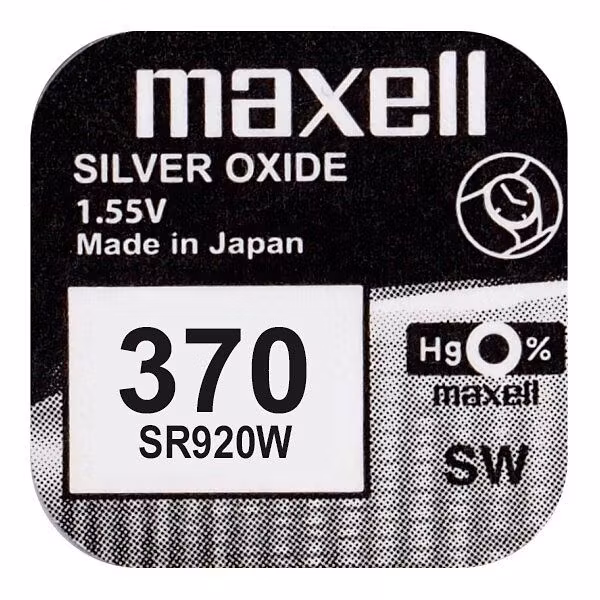 Klockbatteri Maxell 370 / SR920W / SR69