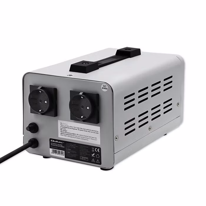 Qoltec Automatisk Spänningsstabilisator AVR 2000VA