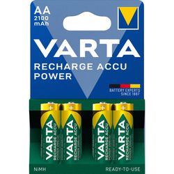 Uppladdningsbara batterier 4 x Varta Ready2use R6 AA Ni-MH 2100 mAh