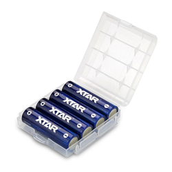 4-pack Xtar R6 / AA 1,5V 2500mAh Uppladdningsbara Li-ion Batterier med Skydd