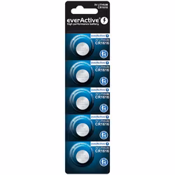 CR1616 everActive batteri, 5 st