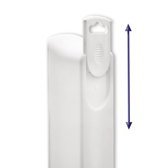 Qoltec överspänningsskydd | 4 uttag | 2 x USB | 1,8m | Vit