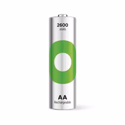 4 x uppladdningsbara batterier AA / R6 Ni-MH GP ReCyko 2600mAh