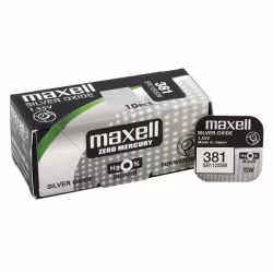 Klockbatteri Maxell 381 / 391/SR 1120 SW/G8