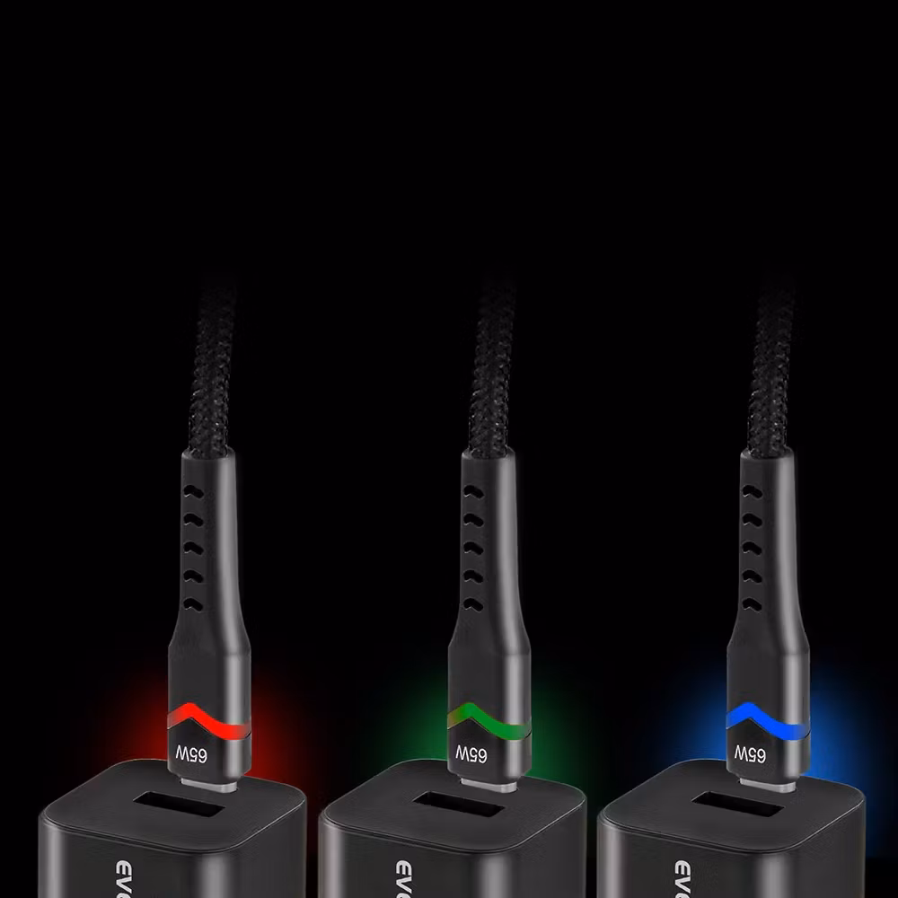 USB-C Kabel med Snabbladdning (60W)