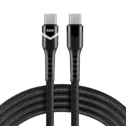 USB-C Kabel med Snabbladdning (60W)