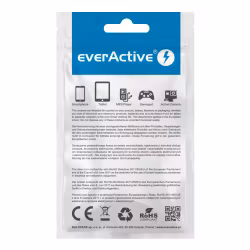 everActive USB-C till USB-C Kabel (1m, 3A, 60W)