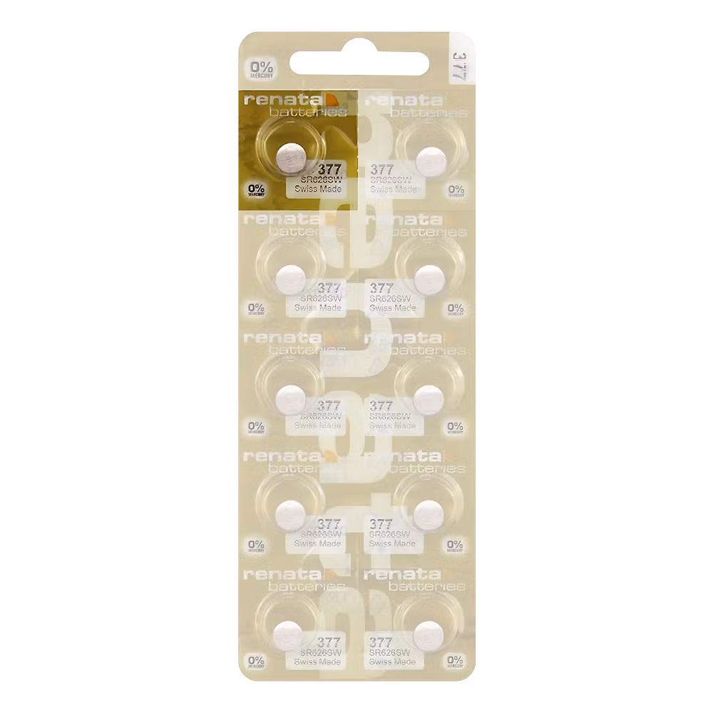 Klockbatteri Renata Premium 377/ SR626SW / SR66