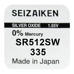 Klockbatteri Seizaiken SEIKO 335 / SR512SW
