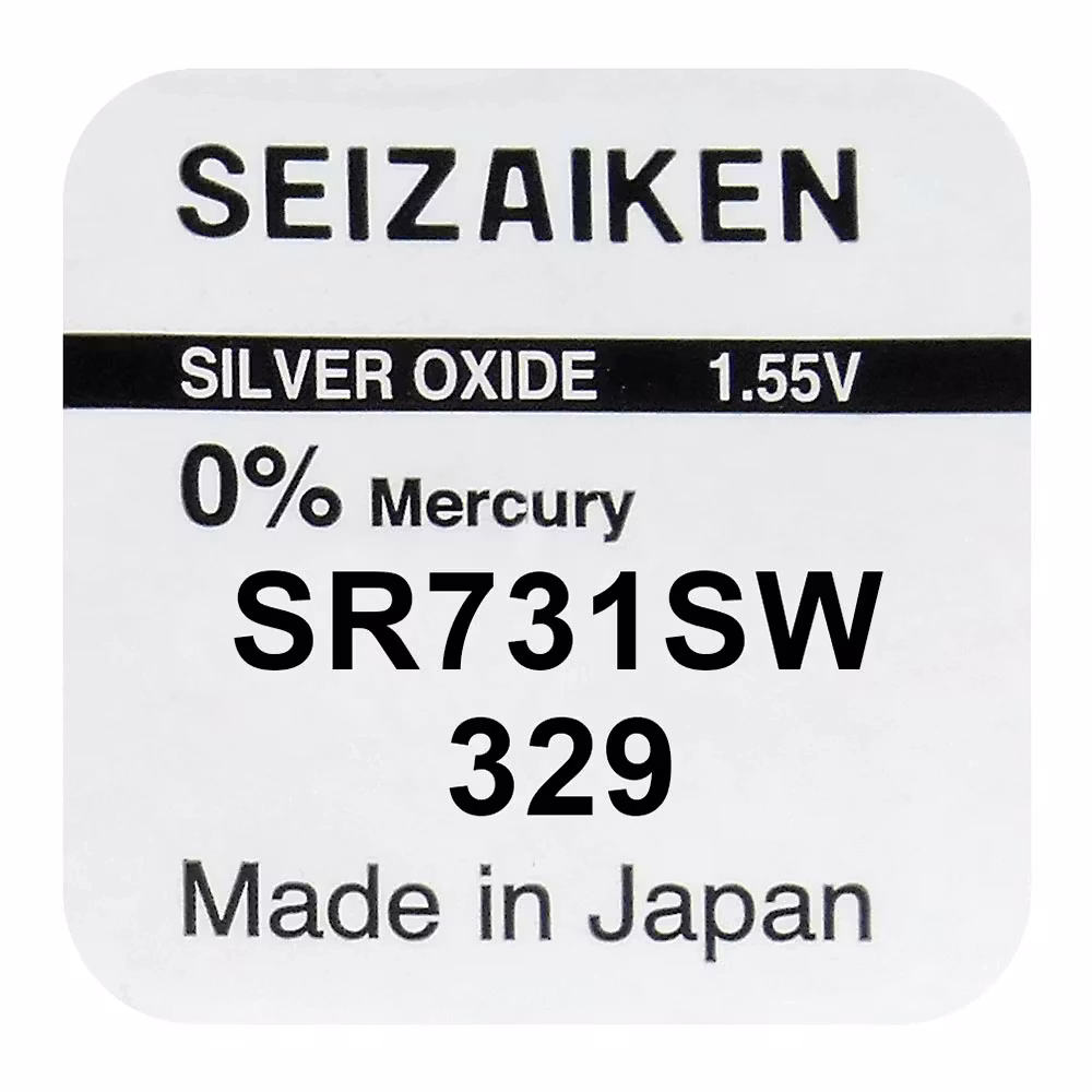 Klockbatteri Seizaiken SEIKO 329 / SR731SW