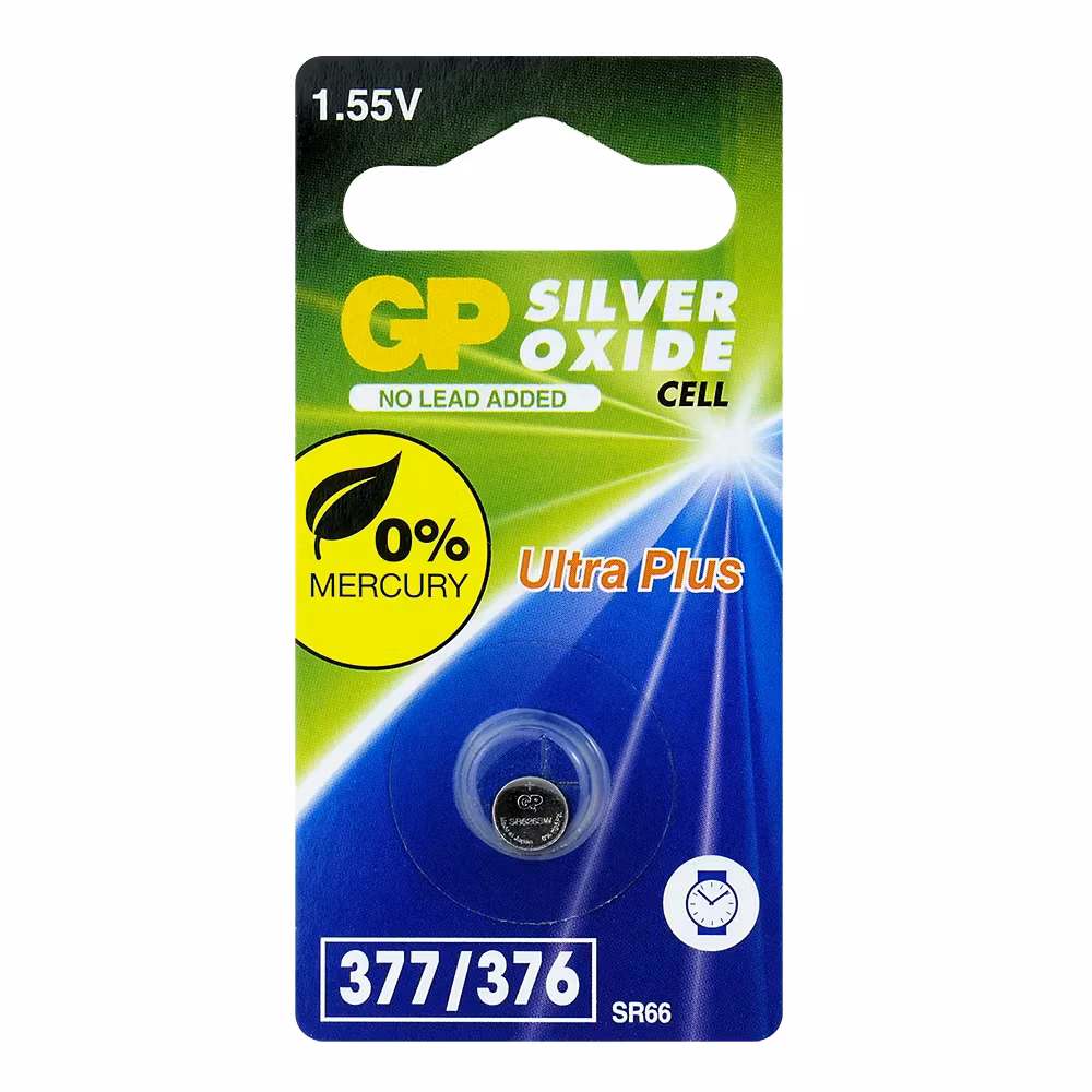 Klockbatteri GP Ultra Plus 377 / SR626SW/ SR66