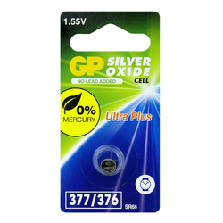 Klockbatteri GP Ultra Plus 377 / SR626SW/ SR66