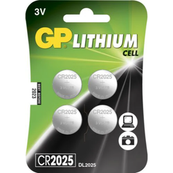 CR2025 GP, 4-pack